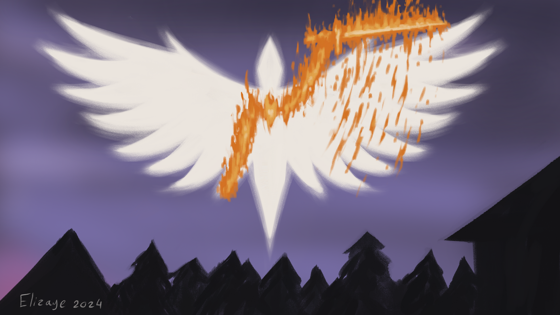 Fiery Angel (and a lion)