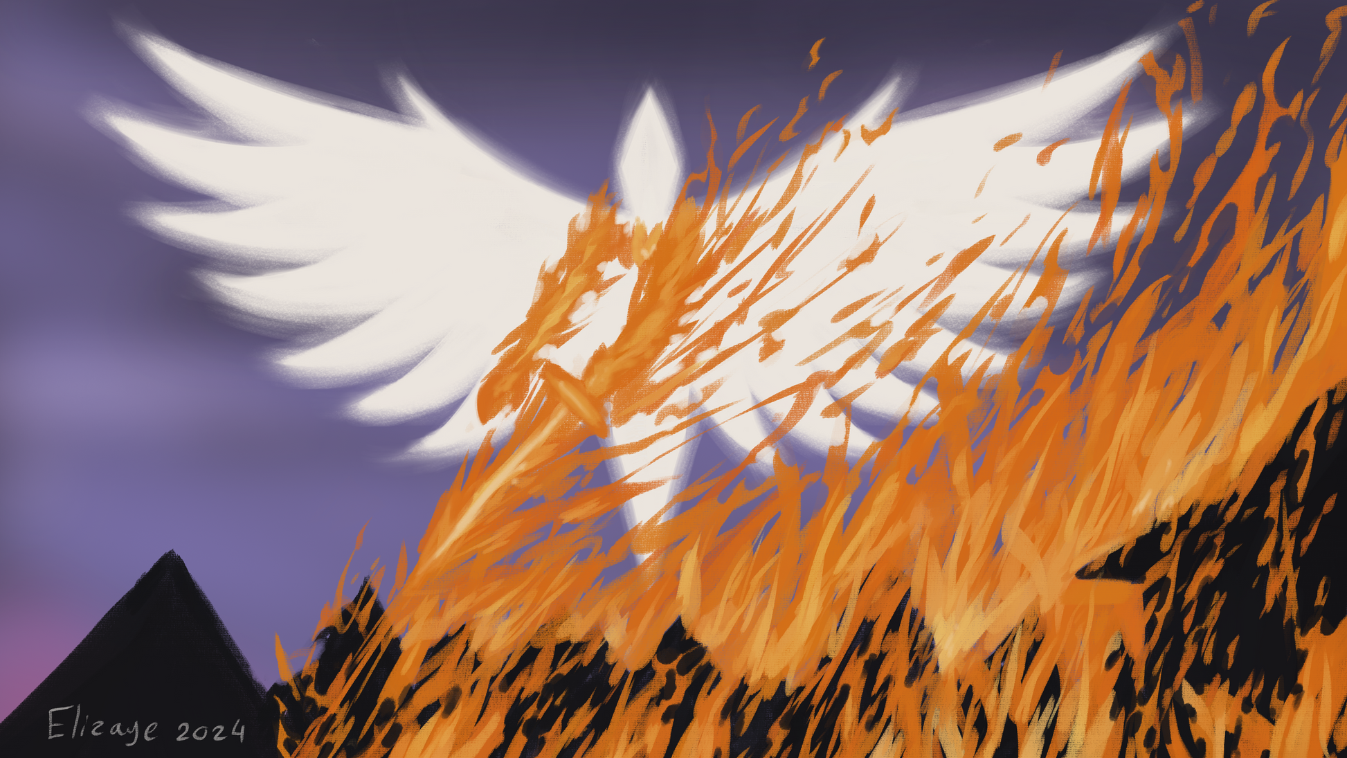 Fiery Angel (and a lion)