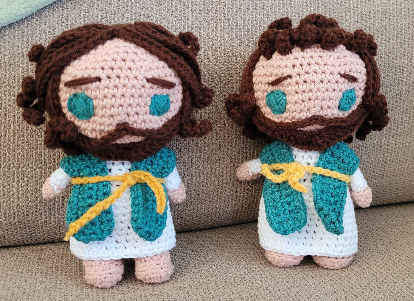Jesus amigurumi doll