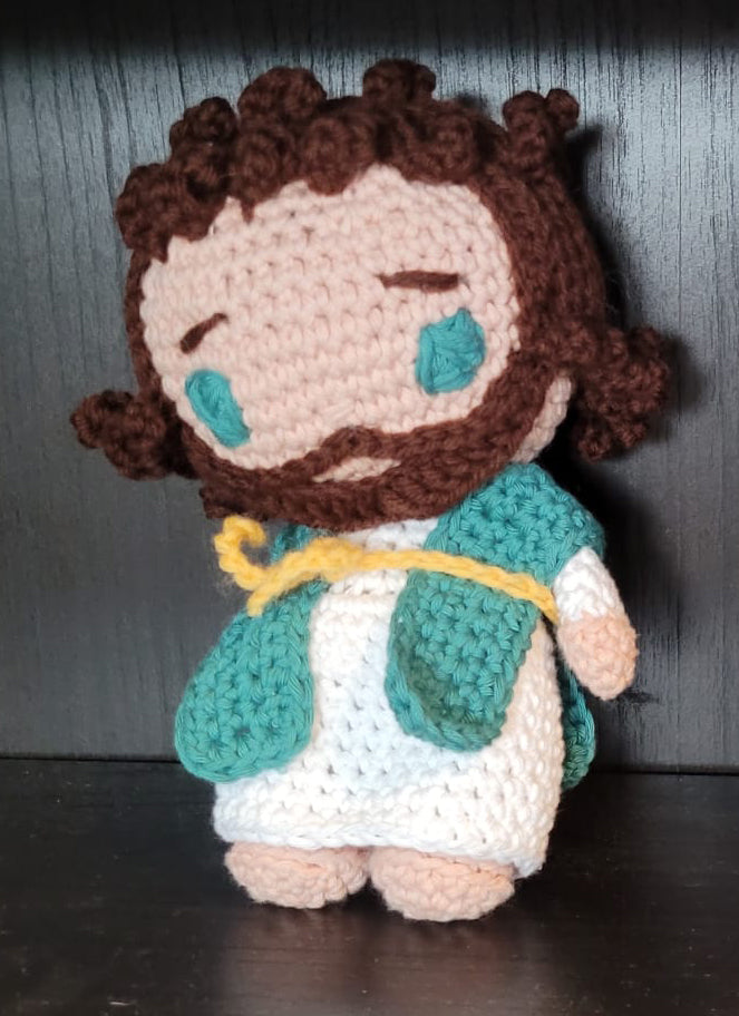 Jesus amigurumi doll
