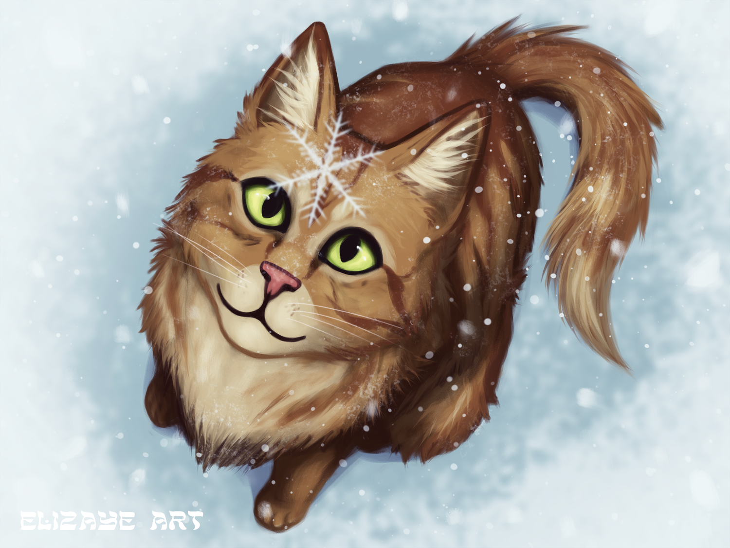 Snowy Kitty